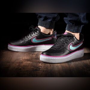 RARE Nike Air Force One 1 '07 LV8 Sport South Beach.  Sz 8